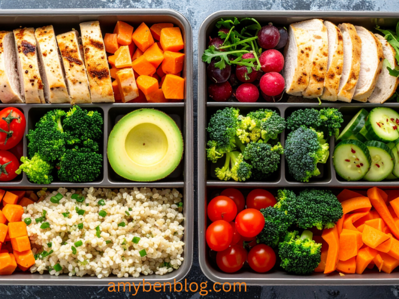 Healthy meal prep ideas for families.