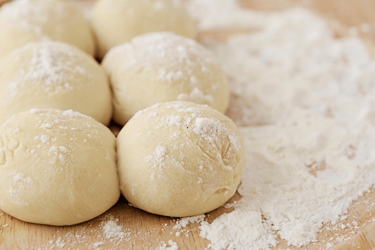 Risen batter for easy puff puff recipe with few ingredients