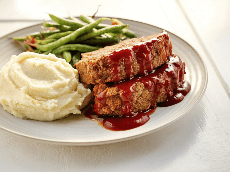 Easy homemade meatloaf recipe for family dinners