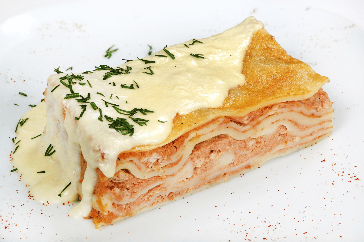 Layering an easy homemade lasagna recipe for beginners