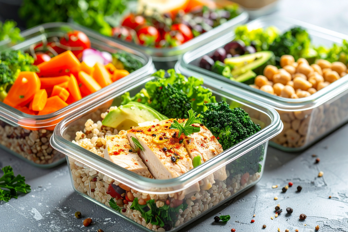 Cheap meal prep recipes for the week in meal prep containers