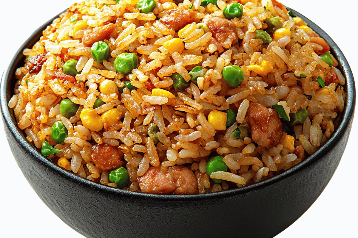 Quick dinner ideas with rotisserie chicken fried rice