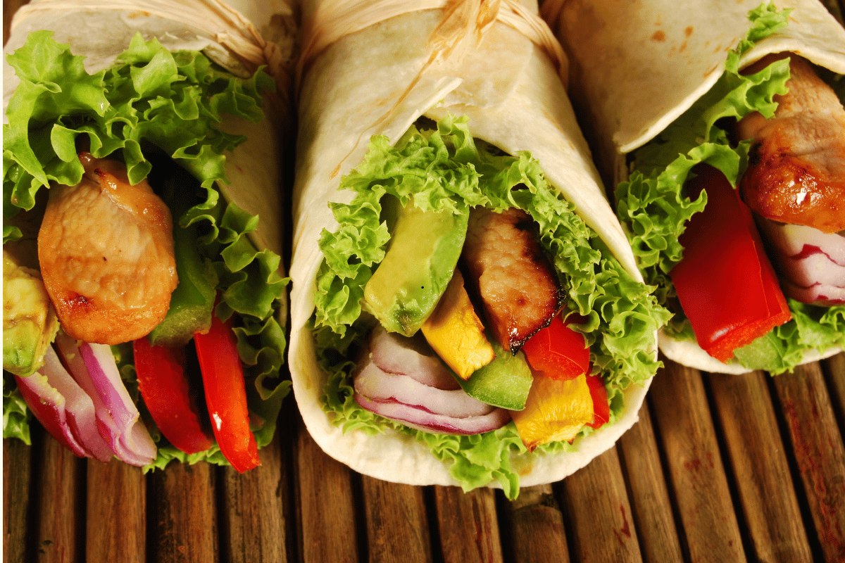 Easy wraps and sandwiches for quick adult lunches