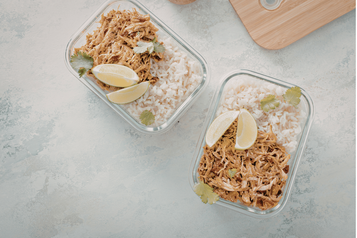 Quick dinner ideas with rotisserie chicken meal prep