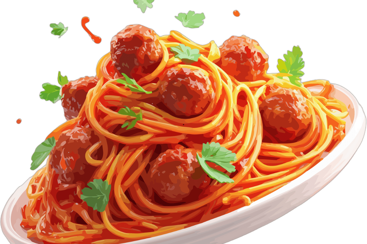 Turkey meatballs with whole wheat spaghetti for healthy kid-friendly dinner recipes