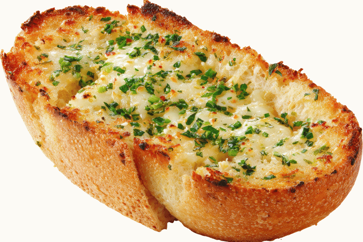 Homemade bread with herbs cheese and seeds