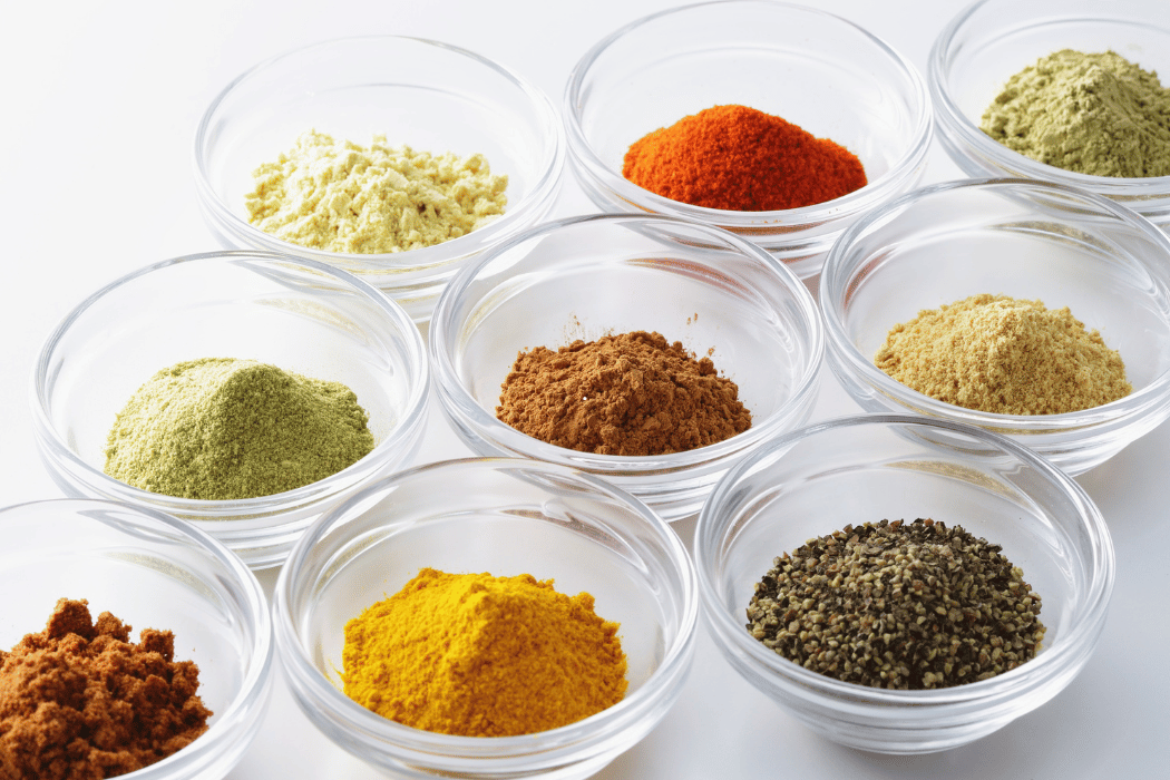Learning to balance flavors using herbs and spices for beginner cooking