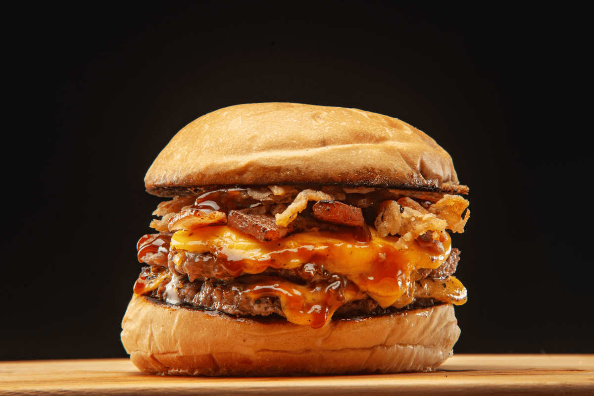 Healthy BBQ turkey burger lunch recipe