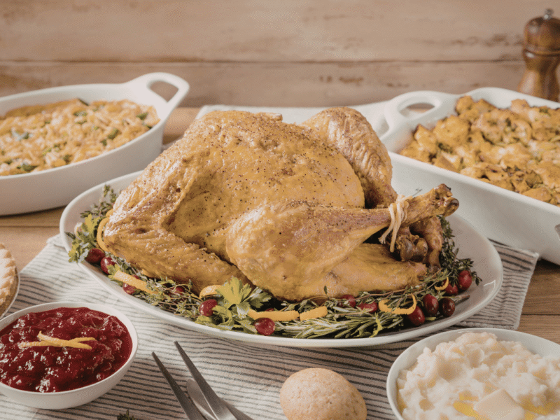 Best Thanksgiving side dishes served on a holiday dinner table
