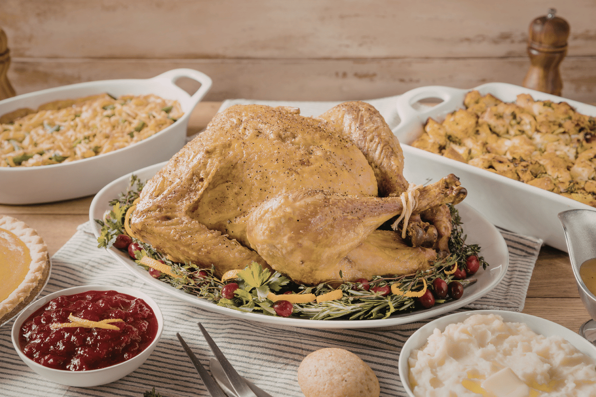 Best Thanksgiving side dishes served on a holiday dinner table