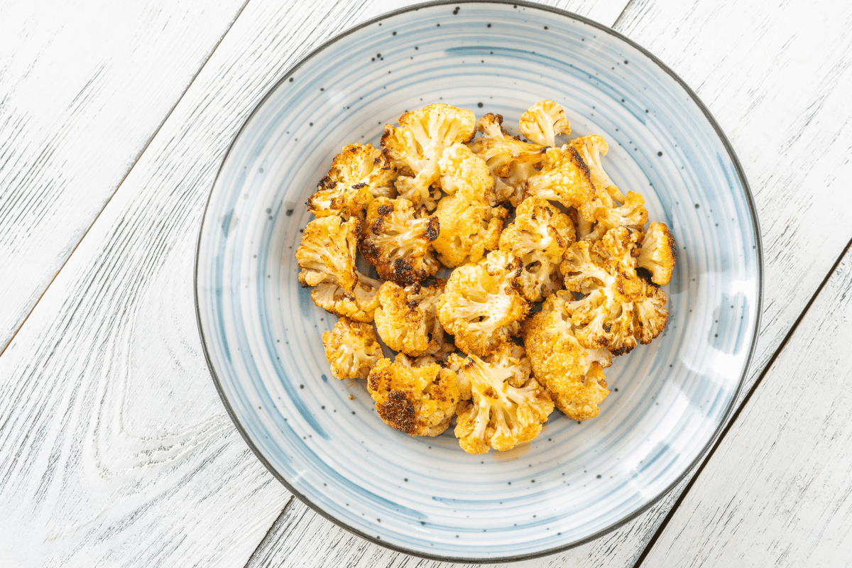 Parmesan roasted cauliflower healthy