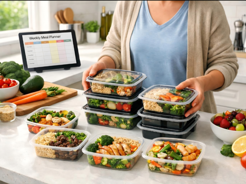 7-day meal prep plan for a family