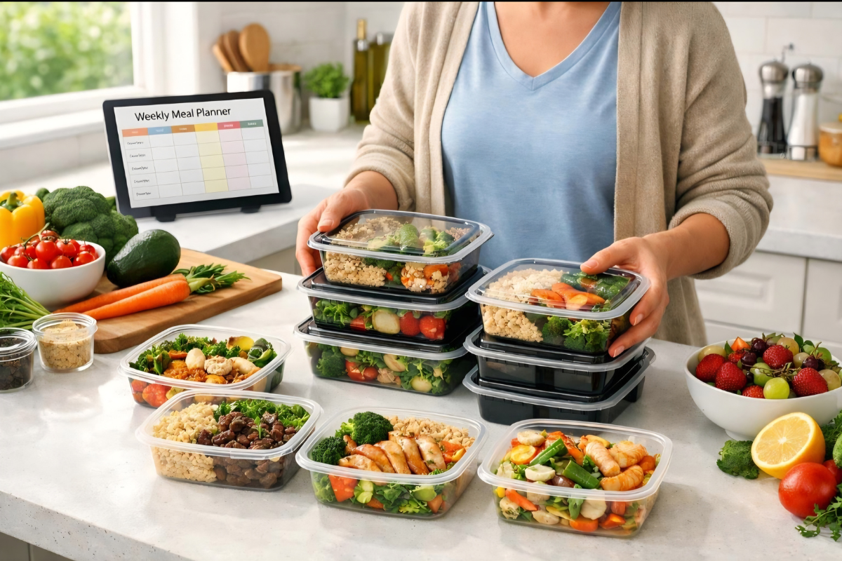 7-day meal prep plan for a family