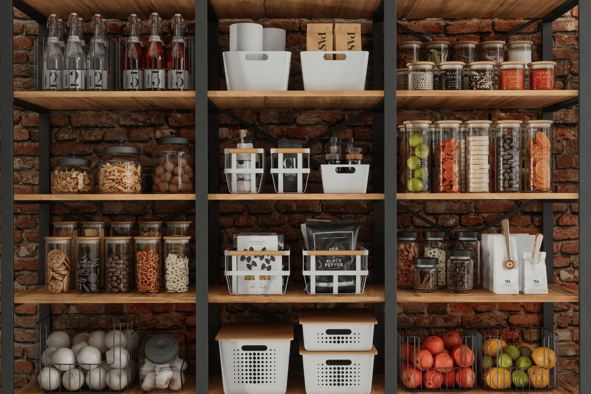 Pantry staples for making easy no-cook dinner ideas at home