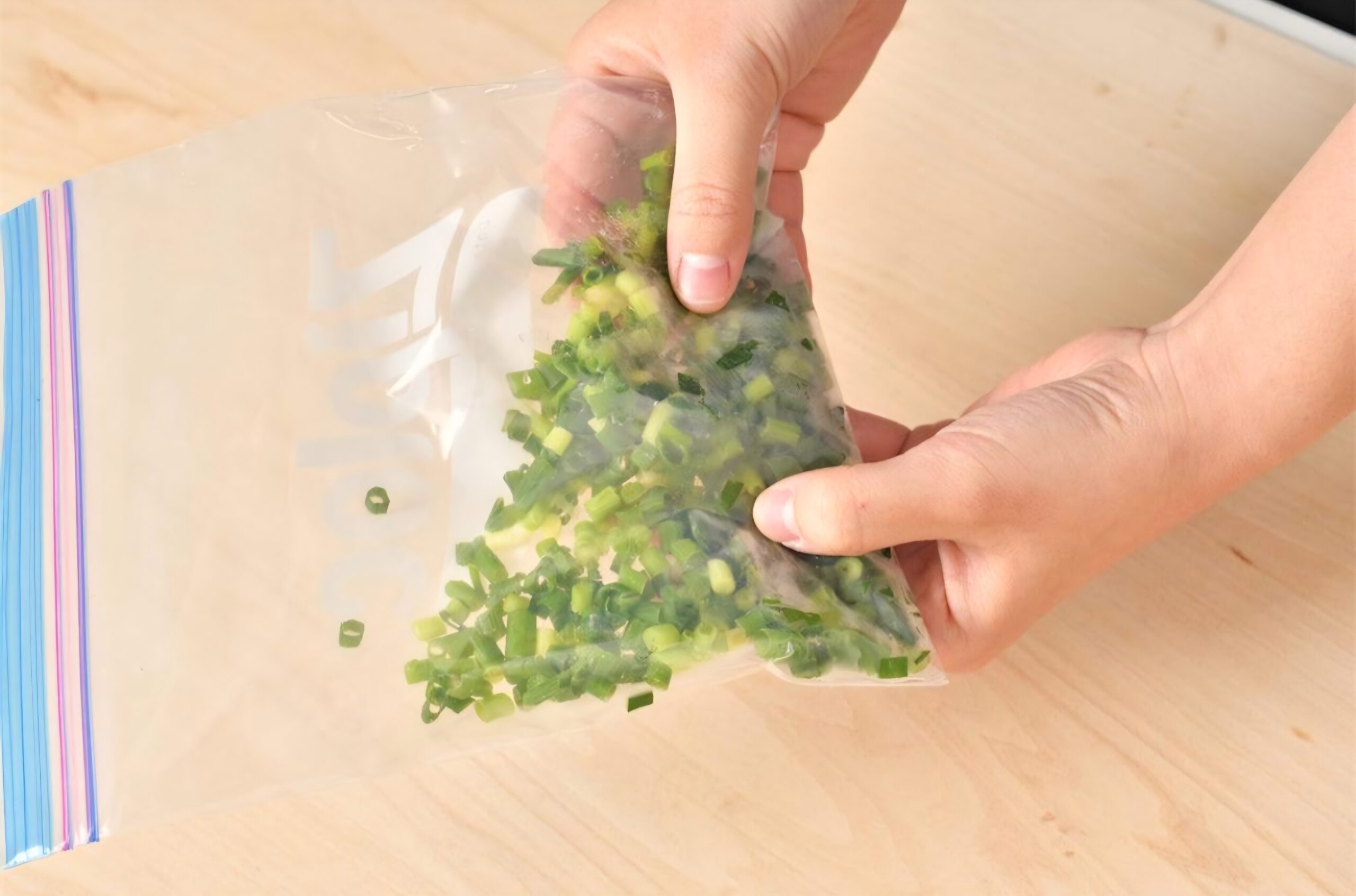 how to freeze green onions