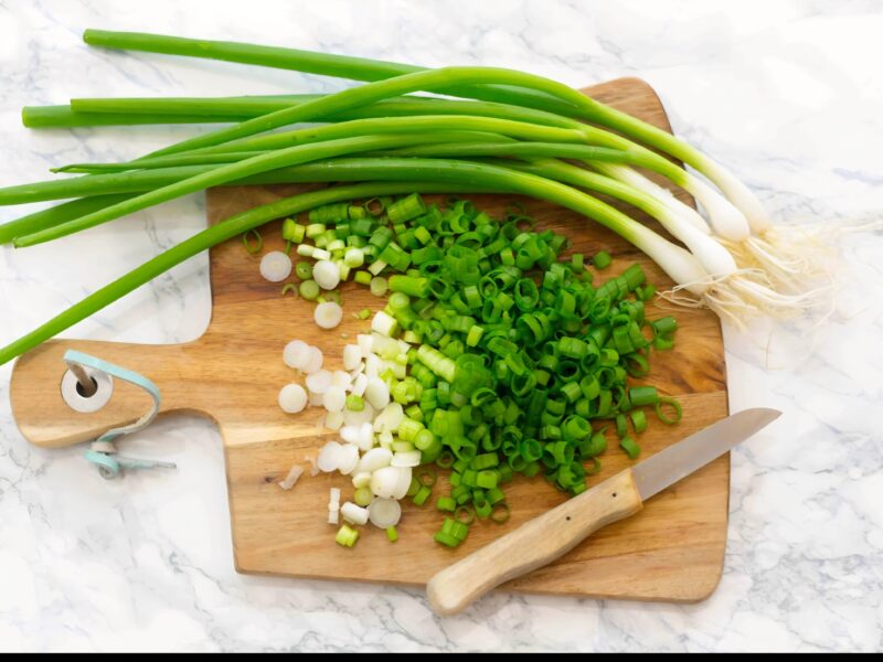 how to store green onions